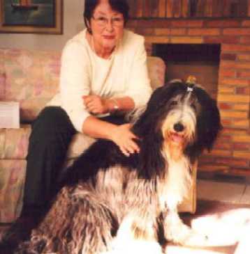 Tomte mit 'gro&szlig;em' Frauchen